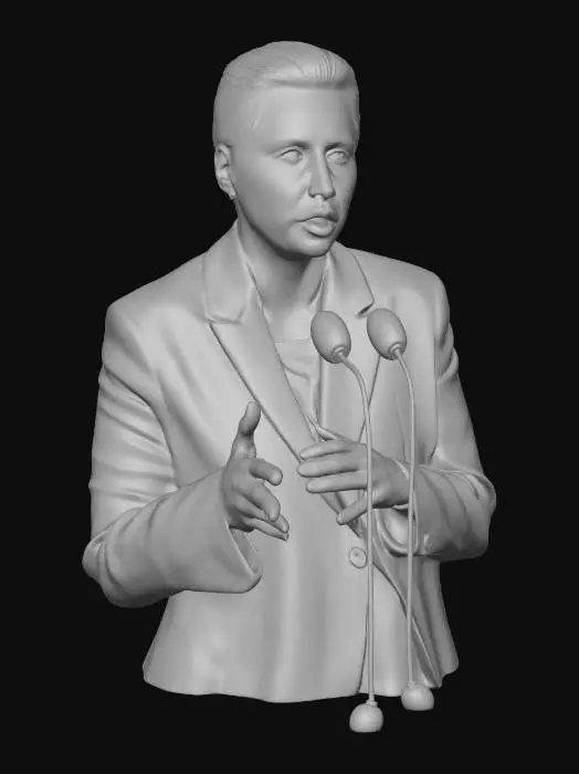 3D model for Speech at the Podium