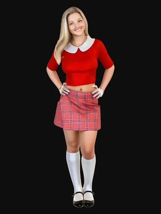 3D model for Crimson Plaid Confidence