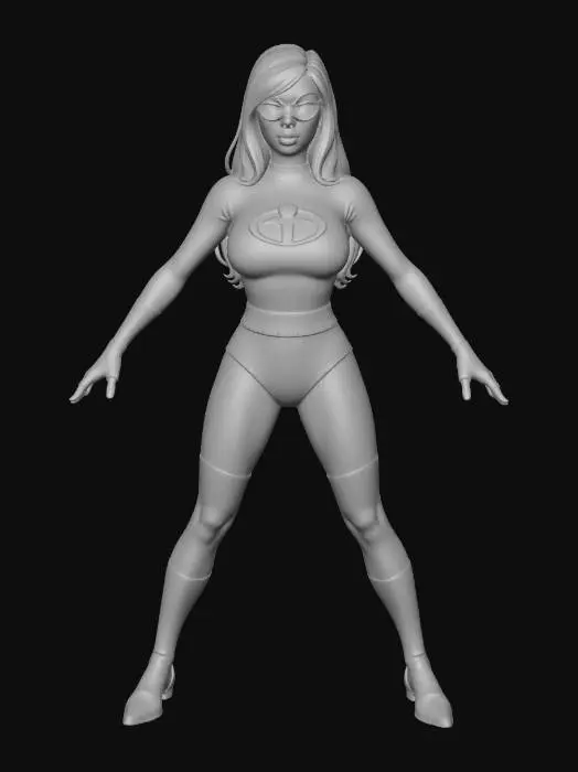 3D model for Miss Incredible