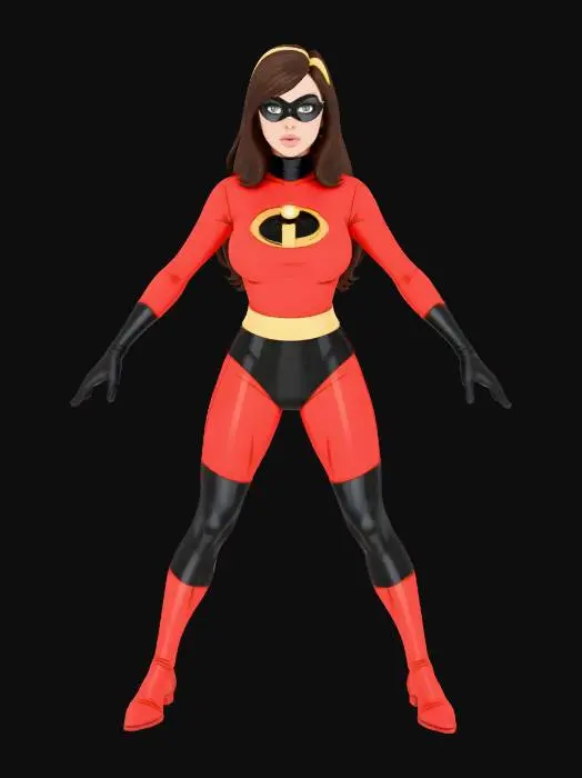 3D model for Miss Incredible
