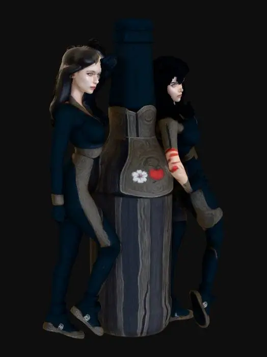 3D model for Genuine Draft Divas