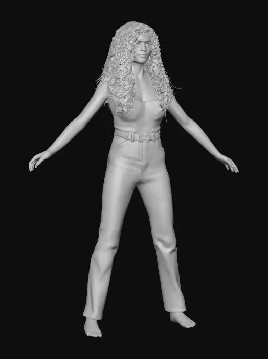 3D model for Farmers Daughter
