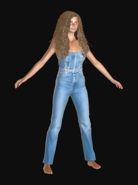 3D model for Farmers Daughter