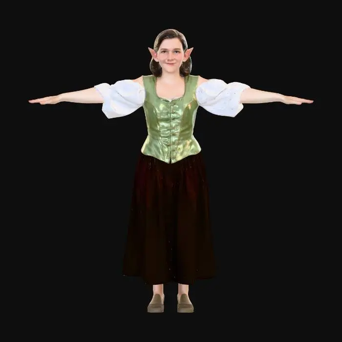 3D model for Renaissance Elf Festival
