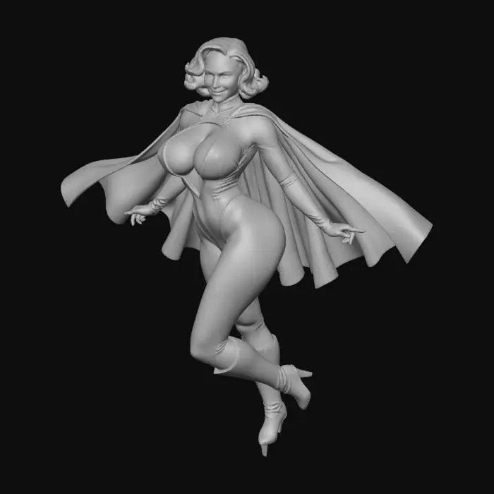 3D model for Retro Heroine Adventure