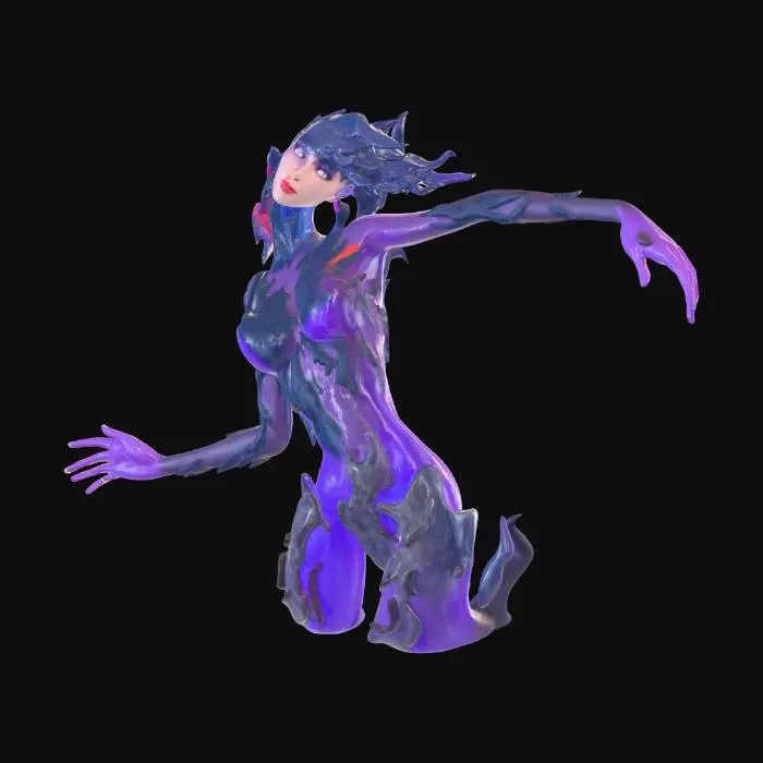 3D model for Ember Maiden
