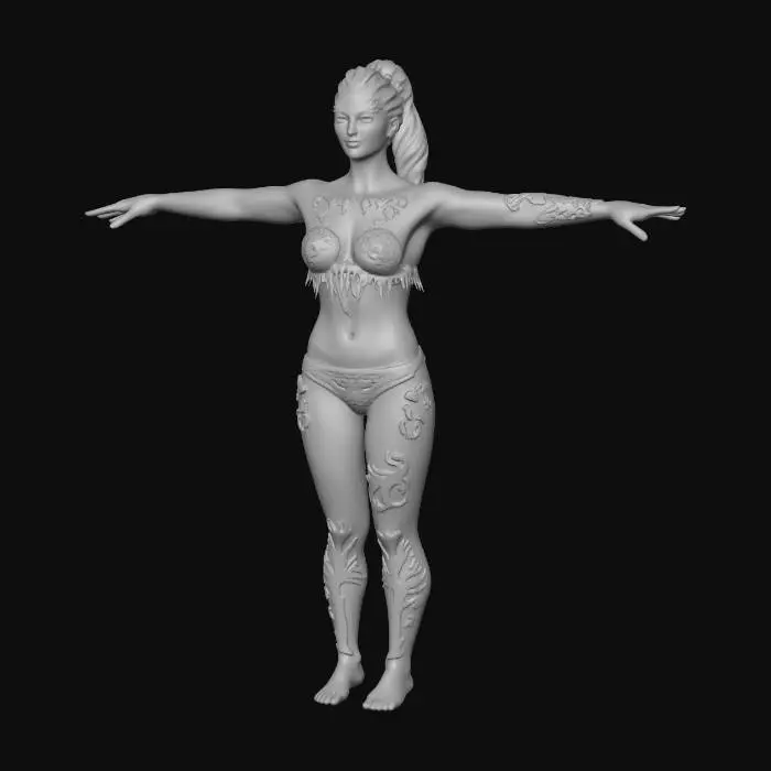 3D model for Inked Venus