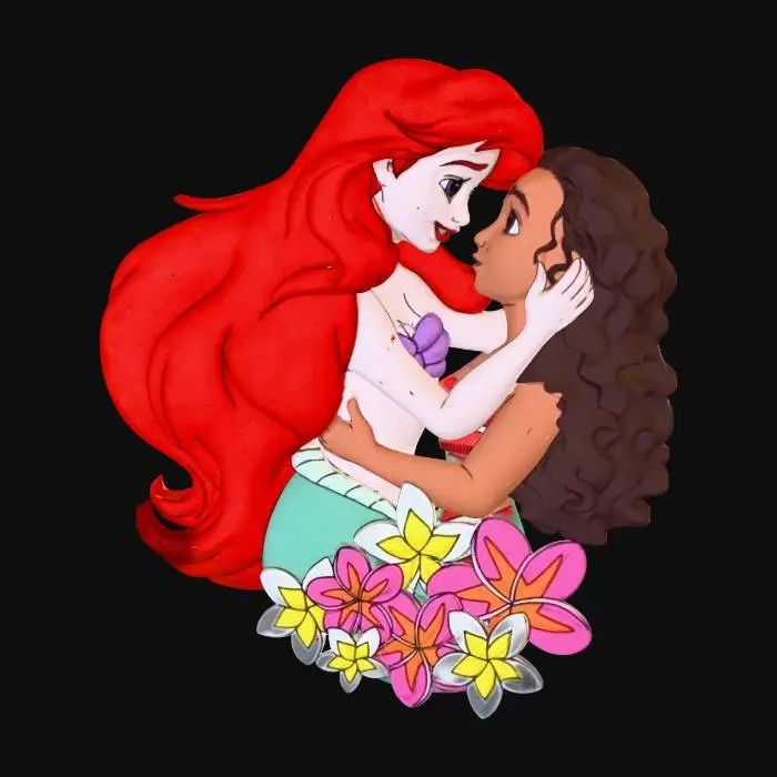 3D model for Mermaid Kiss