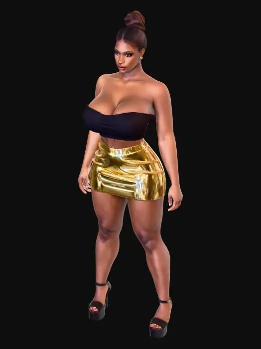 3D model for Gilded Confidence