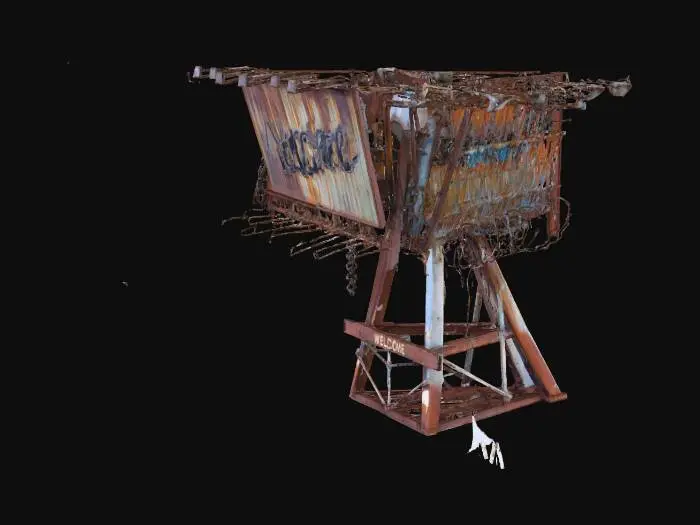 3D model for Rusty Billboard