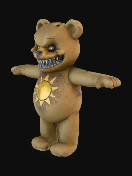 3D model for Sunshine Bear