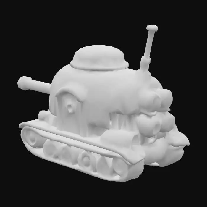 3D model for Steampunk Tankhouse