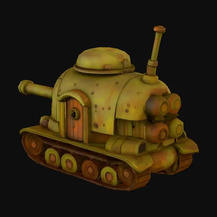 3D model for Steampunk Tankhouse