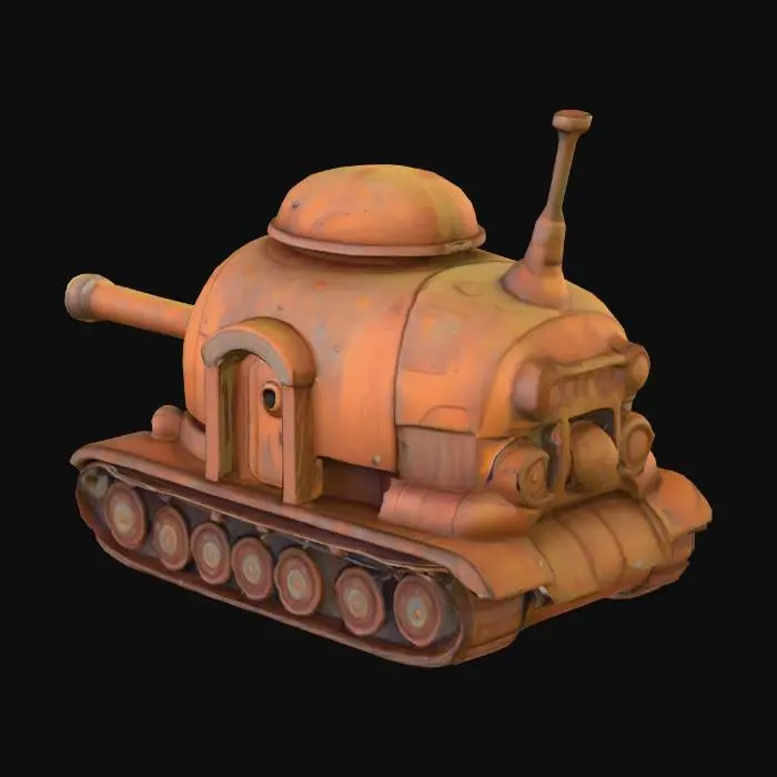 3D model for Steampunk Tankhouse