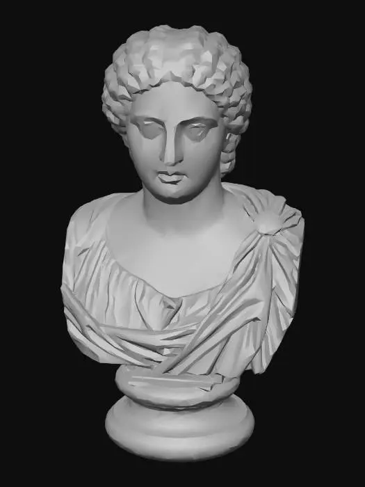 3D model for Roman Statue