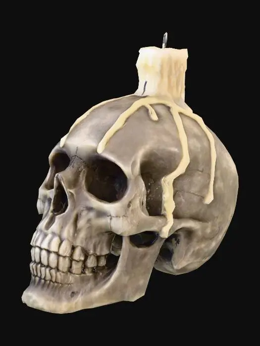 3D model for Skull Candle