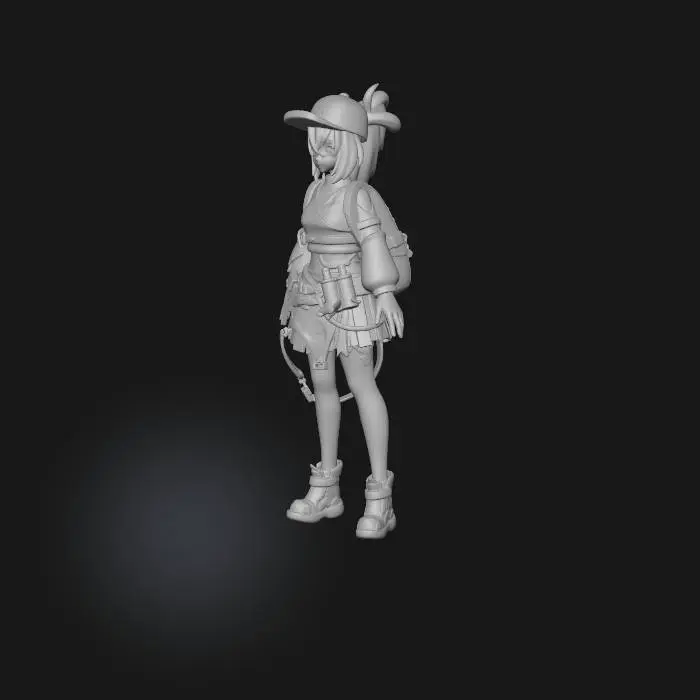 3D model for Splatoon Style