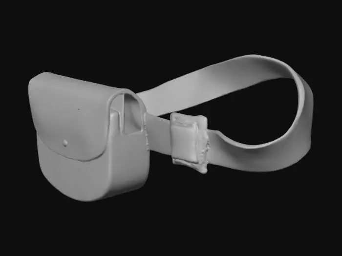 3D model for Leather Belt Pouch