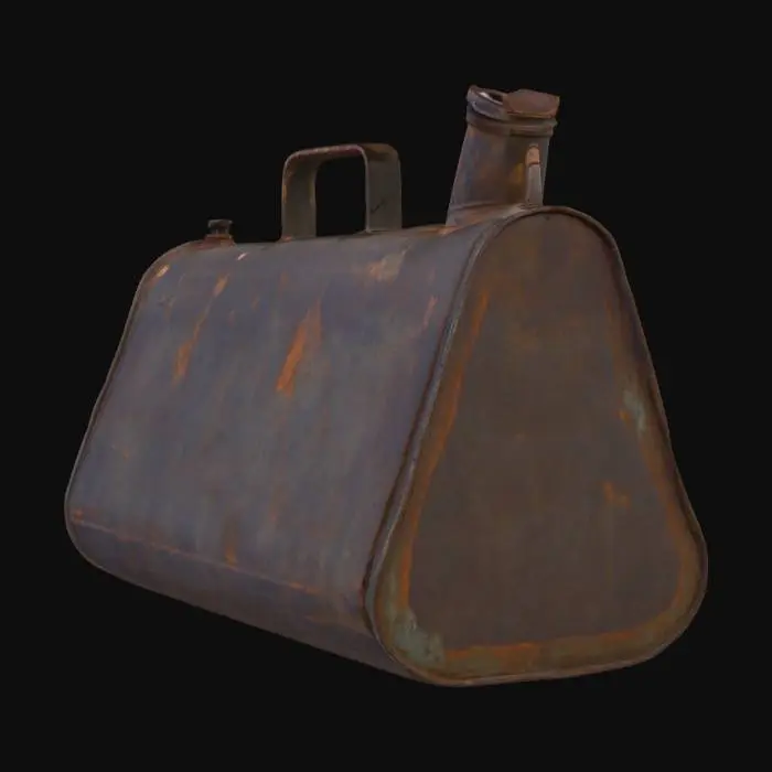 3D model for Rustic Metal Jug