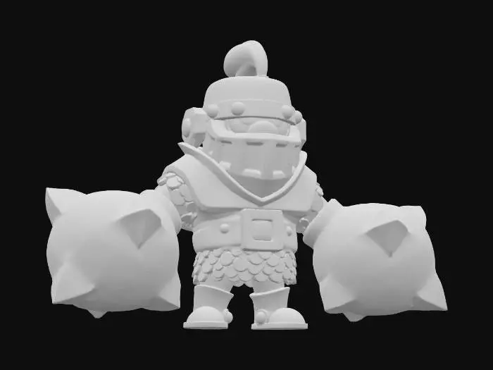 3D model for Knight Brawler