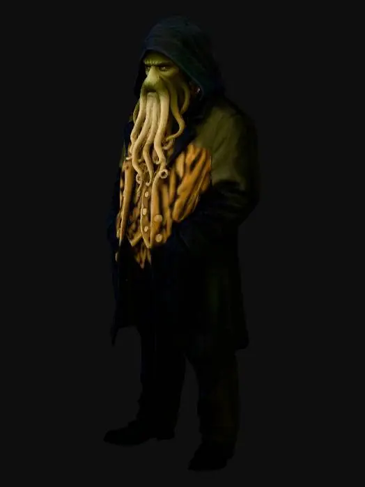 3D model for Cloaked Cephalopod Enigma