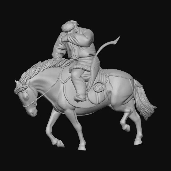 3D model for The Lone Rider