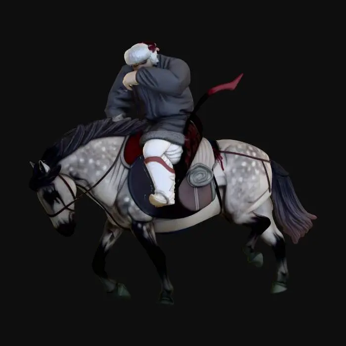 3D model for The Lone Rider