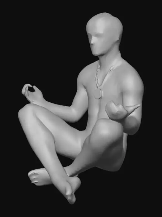 3D model for Сформуй бійця тайського бою