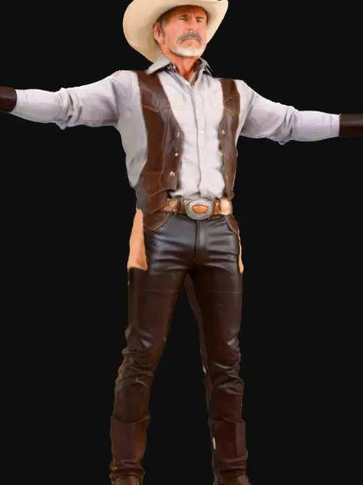3D model for Cowboy Vibrance