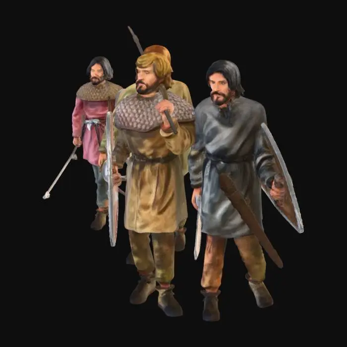 3D model for Shieldbearers at the Palisade