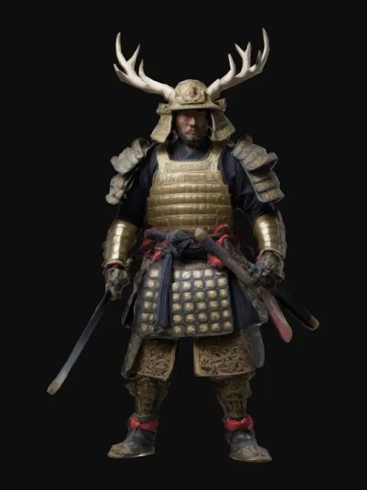 3D model for Sakai Clan Armor - Ghost of Tsushima
