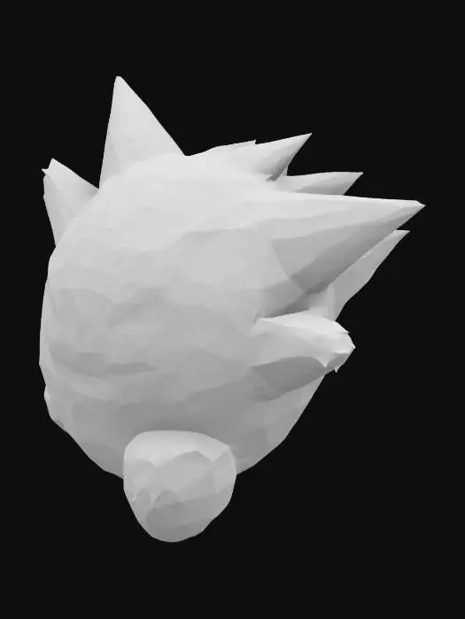 3D model for Gengar