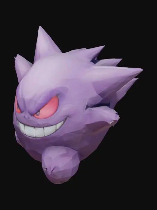 3D model for Gengar