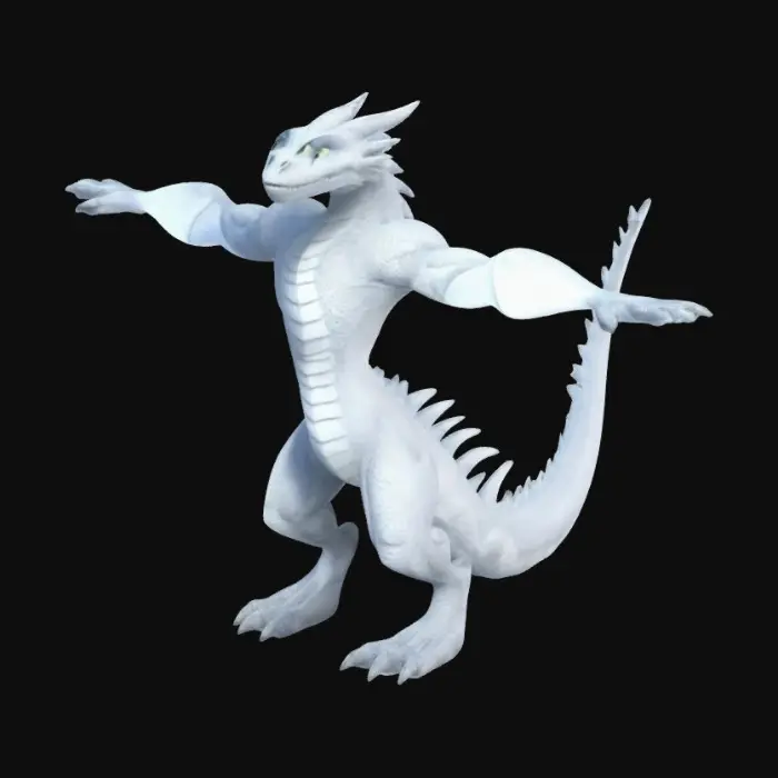 3D model for Frost Dragon