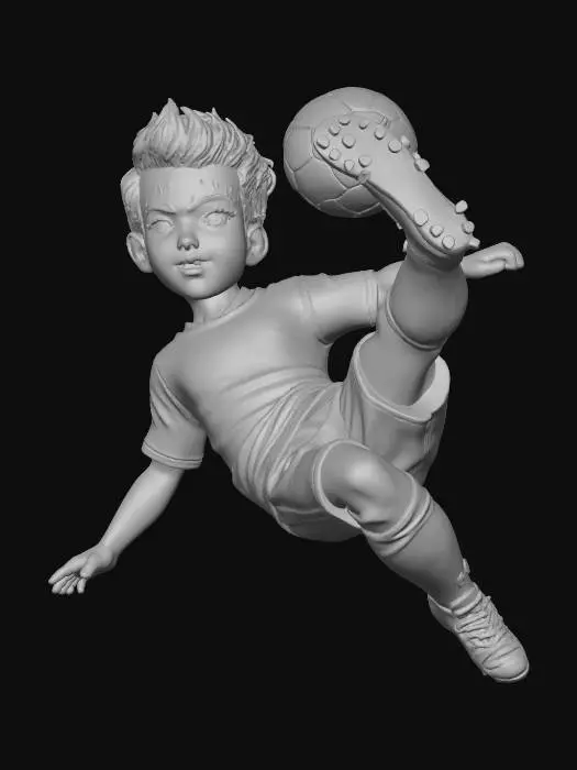 3D model for futbolcu doruk rövaşata golğyle takımını öne geçiriyor