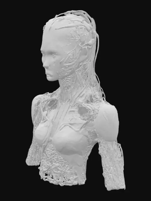 3D model for Cyborg Elegance