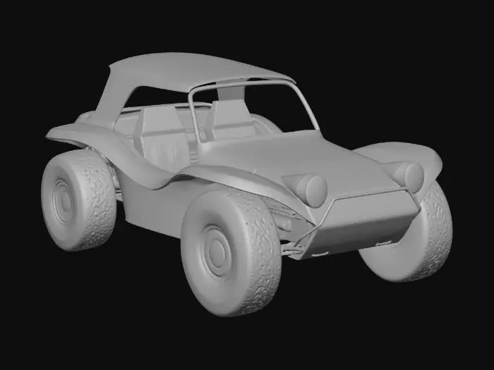 3D model for Beach Buggy 1960