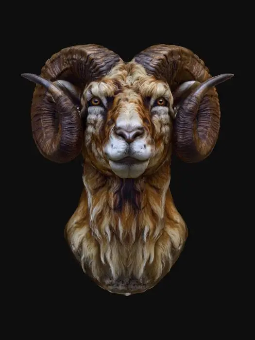 3D model for Majestic Ram