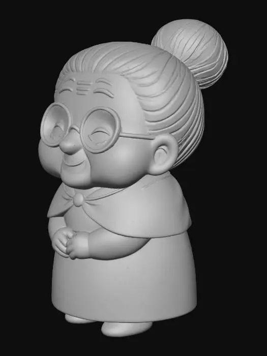 3D model for Grandma's Warm Smile