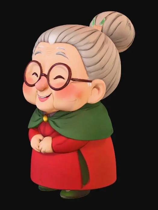 3D model for Grandma's Warm Smile
