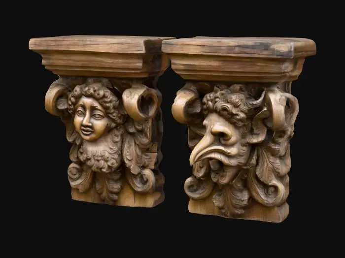 3D model for Contrasting Faces