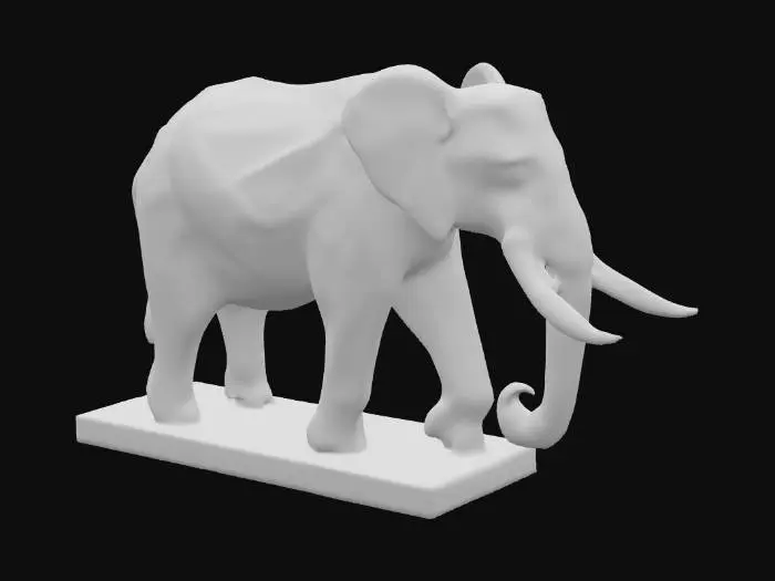 3D model for Prismatic Elephant