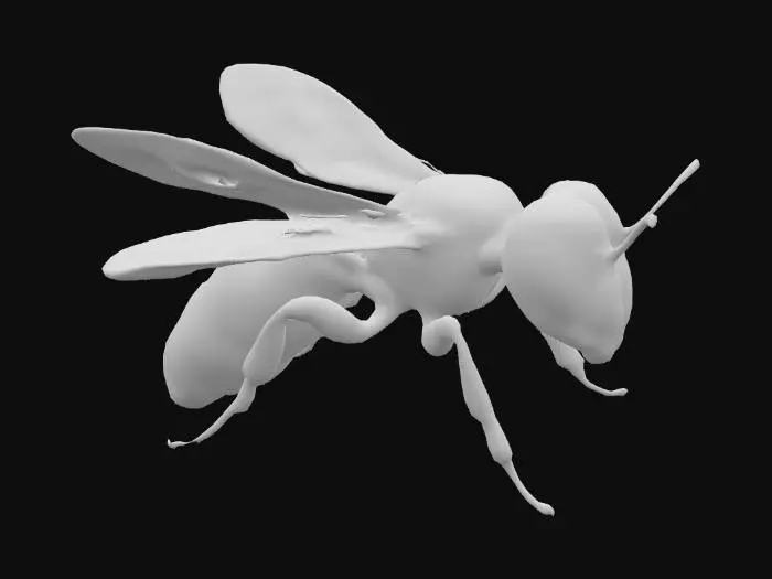 3D model for Metallic Wasp Artistry