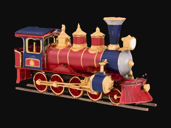 3D model for Vintage Locomotive