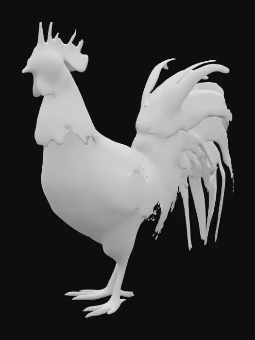 3D model for Radiant Rooster