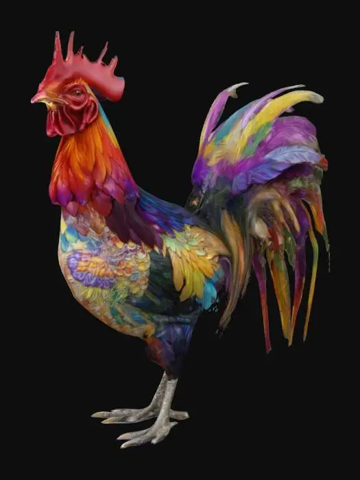 3D model for Radiant Rooster