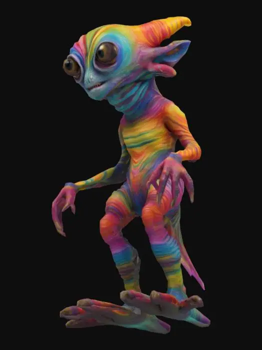 3D model for Carnival Creature