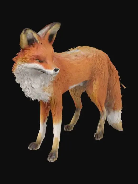 3D model for Whimsical Fox