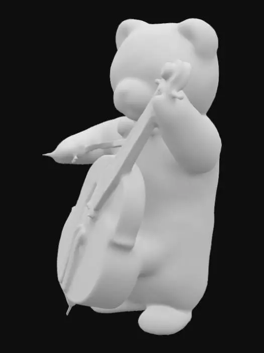 3D model for Melodic Bear Serenade