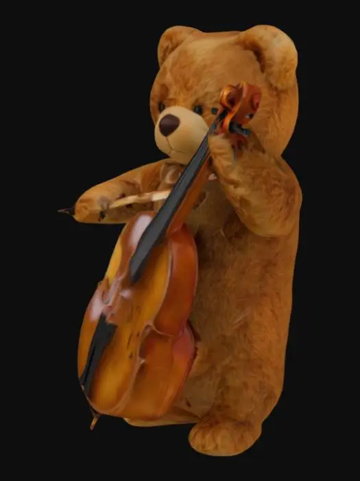 3D model for Melodic Bear Serenade